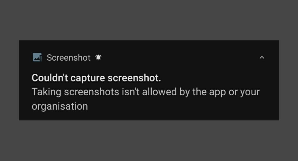 How to take screenshots in restricted apps on Android