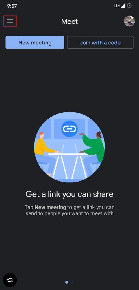 Google Meet app
