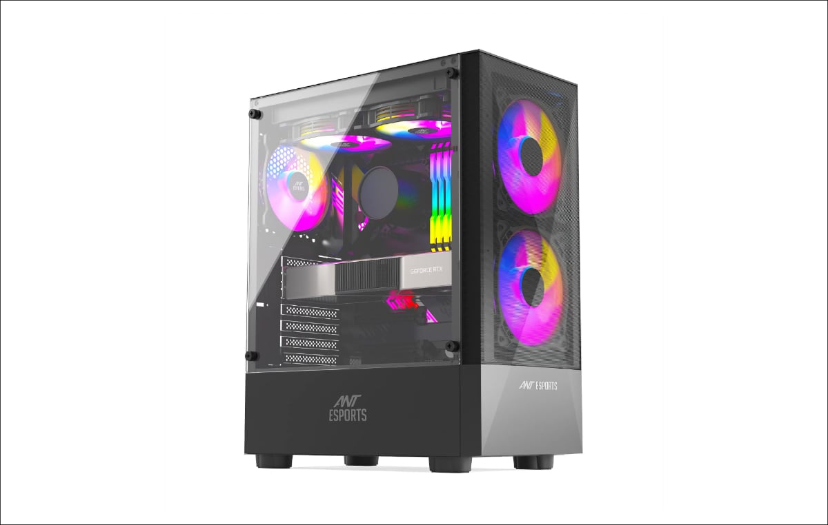 Ant Esports ICE-100 Mid-Tower Computer Case