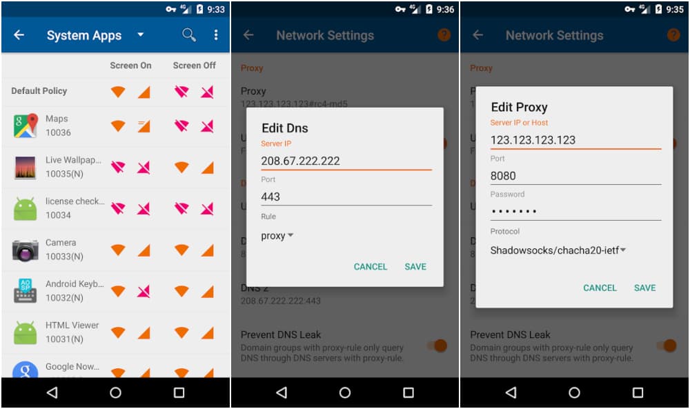 NetPatch Firewall For Android
