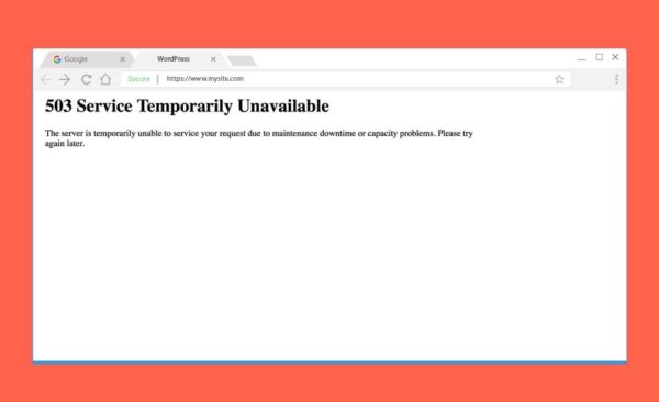 What Is HTTP Error 503 (Service Unavailable) & How to Fix It? - The ...