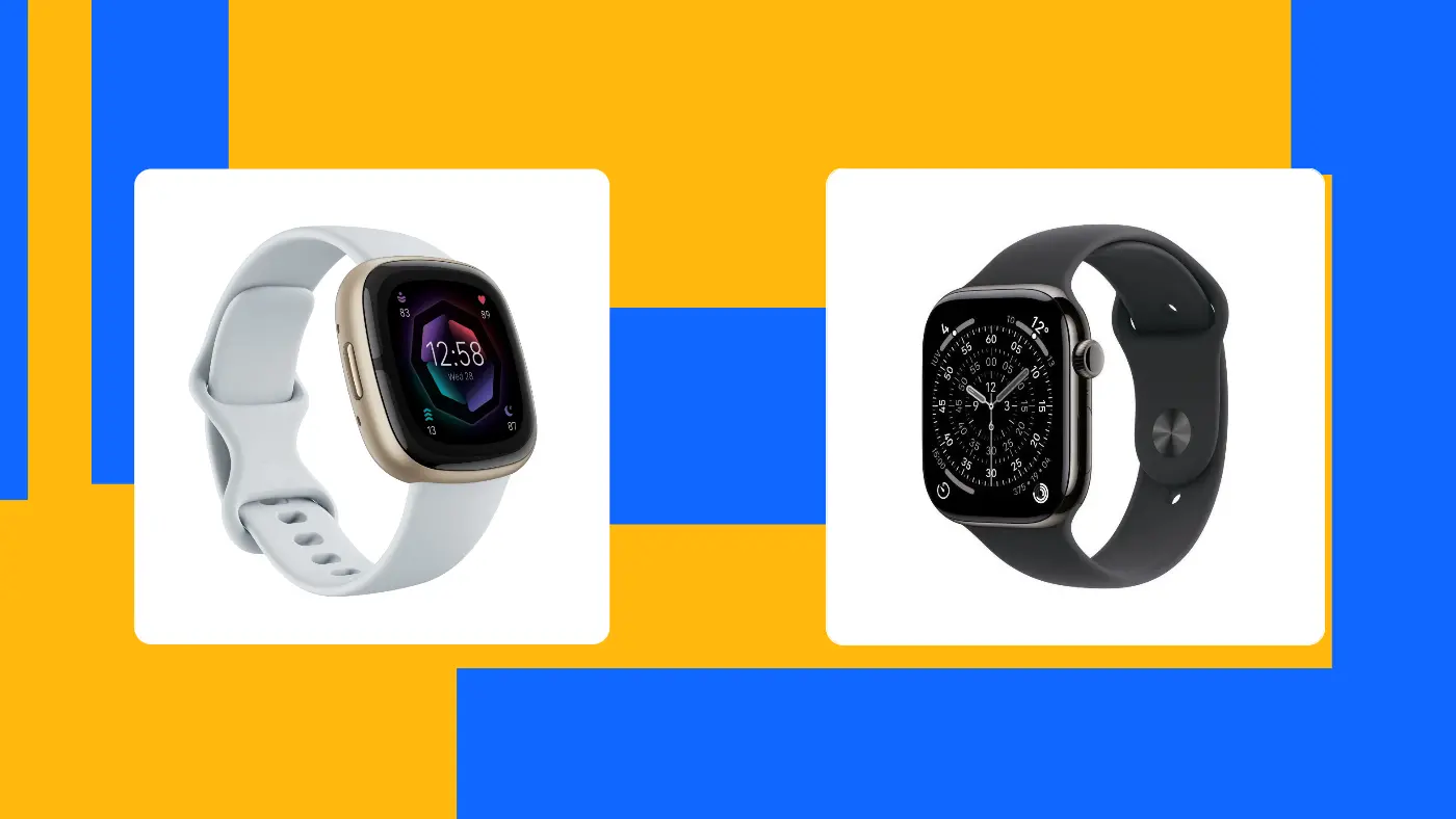 Comparison of Fitbit and Apple Watch
